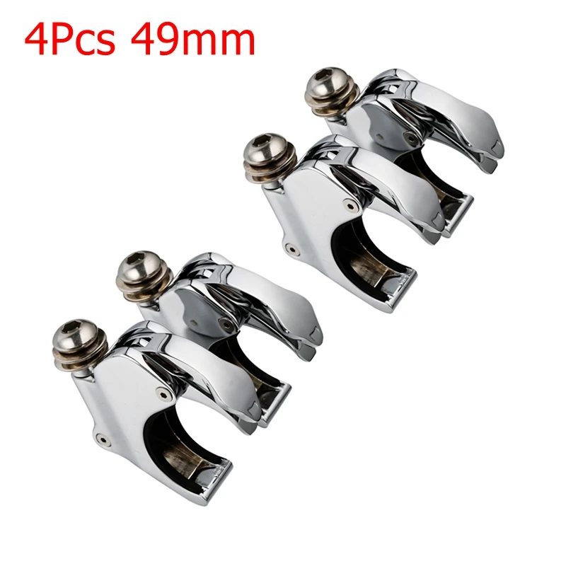 Motorcycle Windshield Windsreen Clamps 39/41/49mm For Harley Sportster XL 883 1200 Dyna Glide