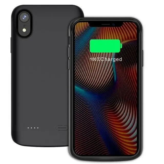 Портативный внешний аккумулятор 6000 мАч для iPhone XR 6 1 дюйма резервный Магнитный
