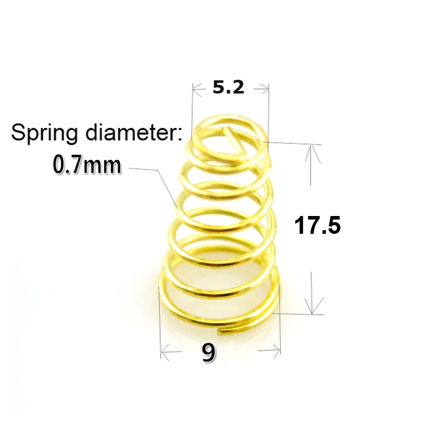 10 шт. пружины для фонарика печатная плата фонарика|spring hijab|spring huangspring sword |