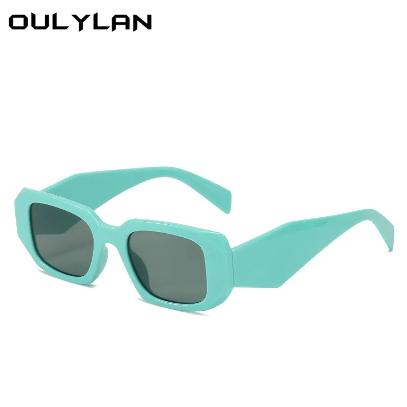

Солнечные очки Oulylan квадратной формы UV400 для мужчин и женщин, роскошные брендовые дизайнерские винтажные солнечные очки в стиле стимпанк, че...