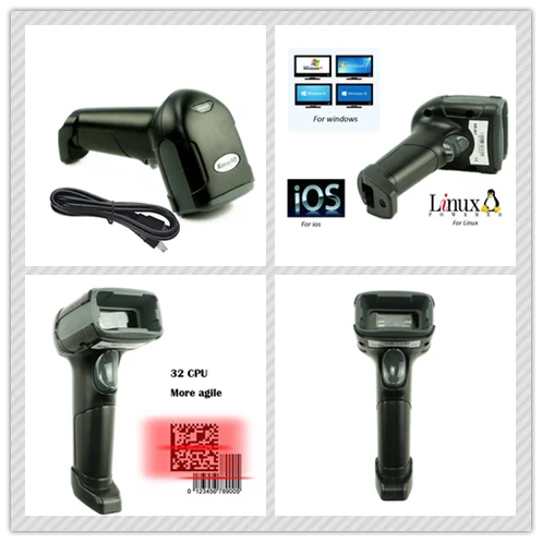 Kercan CCD проводной USB 2D/QR/PDF417/данные матрица ПЗС-сканер штрих-кодов считыватель штрих-кодов большого KR-230 KR-130T KR-301 - Цвет: 2D-301