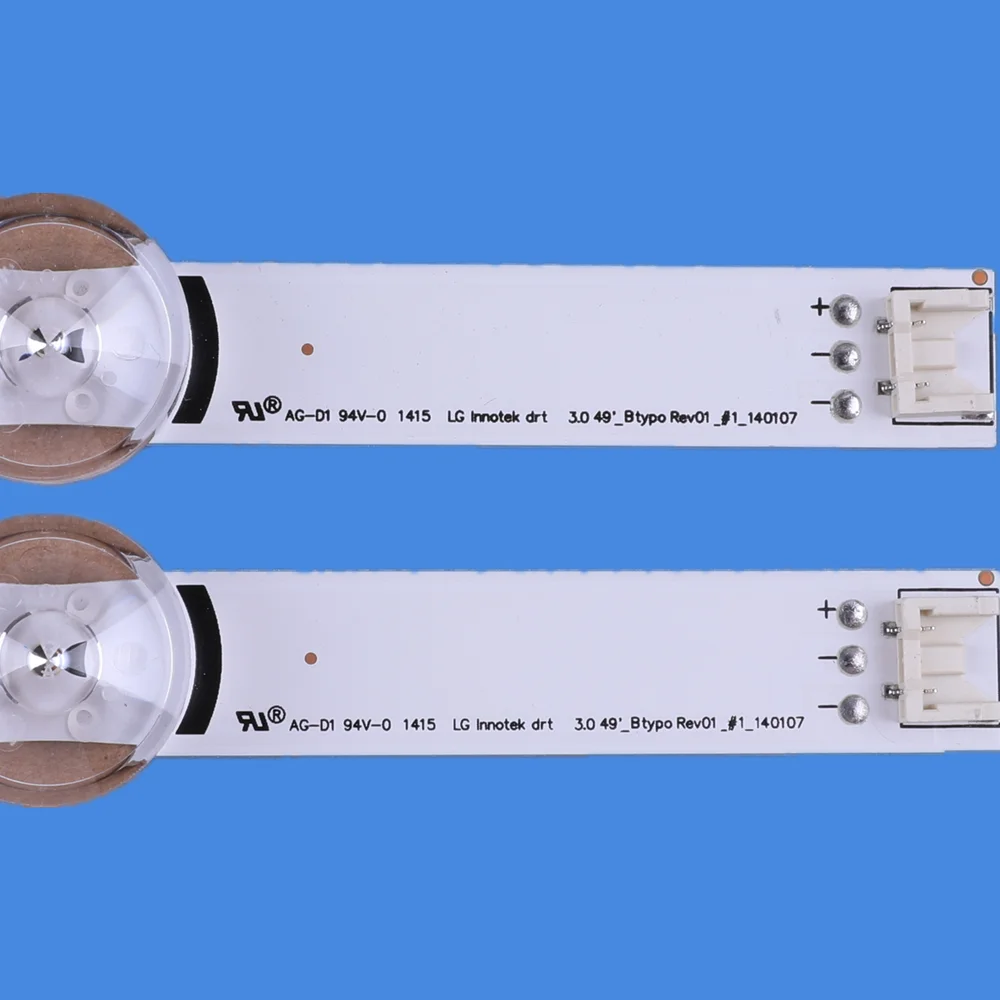 LED strip For LIG 49Inch TV 49LB5550 49LB620V 49LF5500 49LF640V 49UF6430 Innotek DRT 3.0 49