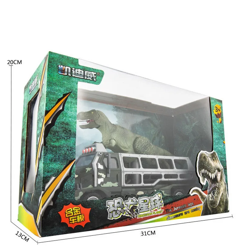 KAIDIWEI динозавр планета Игрушка имитация животного набор внедорожник Грузовик
