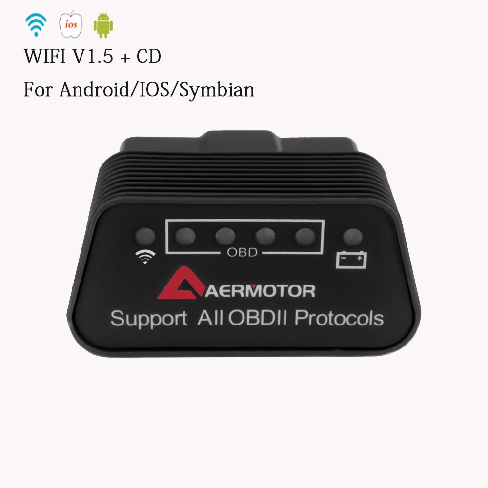 OBDII Wifi V1.5/Bluetooth ELM327 Pic18f25k80 для Toyota Camry 2.0A 2004 2.4A 2005/Corolla Altis 1.6A 2005/Vios | Автомобили и