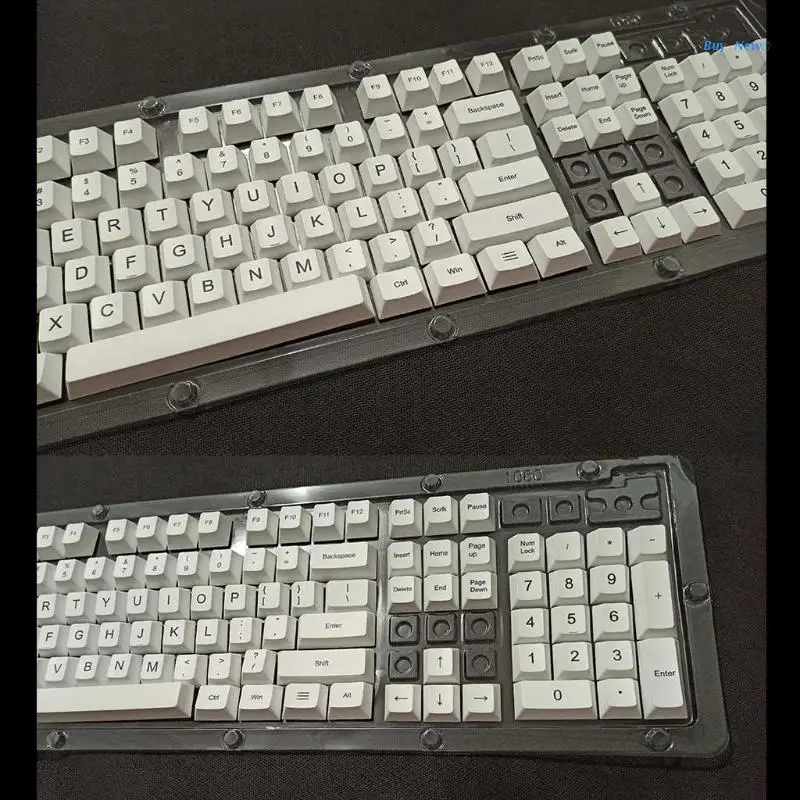 

20CE ANSI макет колпачка для клавиш Вишневый профиль 108 клавиш краситель подключаемый колпачок для переключателя Cherry MX