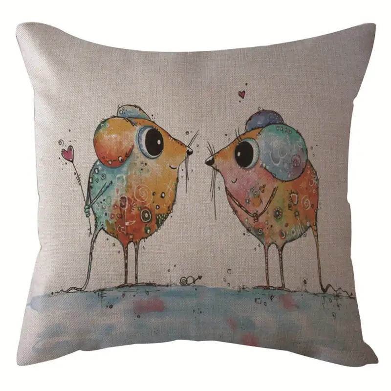 2019 новый простой дизайн милый мультяшный рисунок животных диван кровать