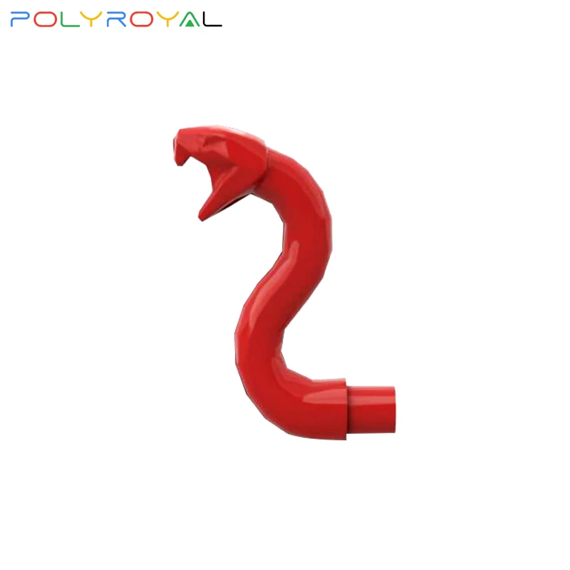 

Building Blocks Technicalal parts Venomous snake head 21# 6166112 animal spare parts 10 PCS MOC toys for children 28588