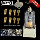 Бесплатная доставка Универсальный Масляный бак двигателямасло может фильтровать загрязнения автомобильные аксессуары WX-OST01