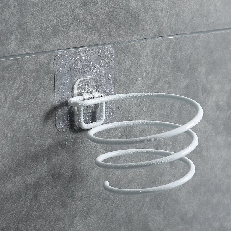 Стойка для фена настенная стойка ванной комнаты полка хранения держатель