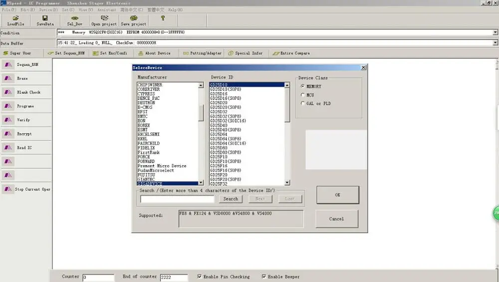 VS4800 универсальный программатор GAL EPROM FLASH 51 AVR PIC MCU SPI+ SOP8 SOP8 tssop28 plcc44 32 28 20 гнездо+ 12 адаптеров IC клип