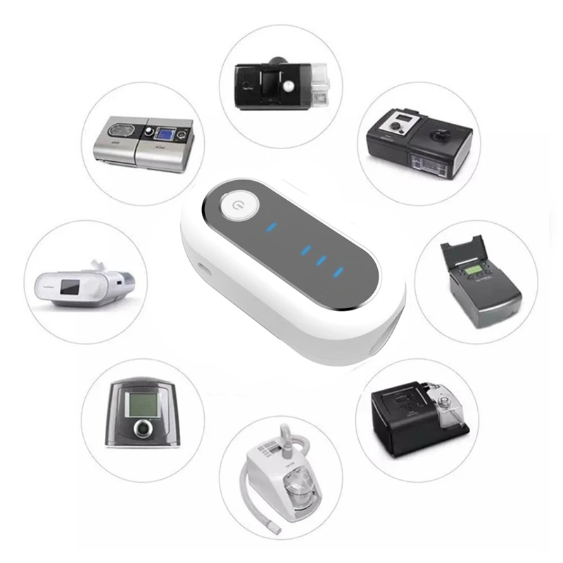 

CPAP Cleaner All-In-One Cleaner Bundle Include T Adapter and Heated Hose Adapters with Bag