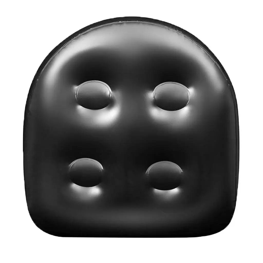 Надувная подушка для ванны черная Водонепроницаемая из ПВХ | Дом и сад