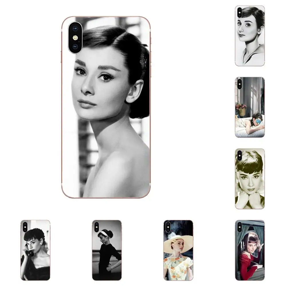 Чехол Одри Хепберн для Huawei Honor 4C 5A 5C 5X 6 6A 6X 7 7A 7C 7X 8 8C 8S 9 10 10i 20 20i Lite Pro