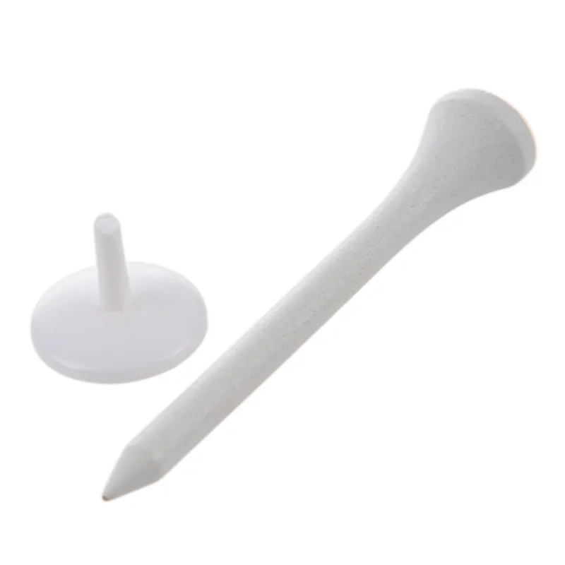 

Golf Tee Golf Wooden Tee holder with 3 ball marker and Keychain