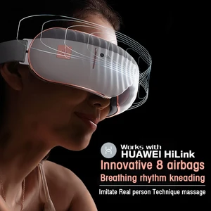 huawei hilink eye beauty devices heating eye massager vibrator airbag relieves fatigue sleep mask for eyes mask massage beauty 4 free global shipping
