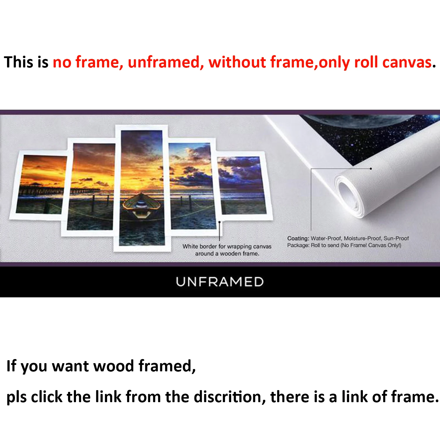 Современная Настенная живопись 5 панелей цветы плакаты и принты абстрактные
