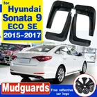 Брызговики передние и задние для Hyundai Sonata ECO SE 2015-2017, i45 LF, 4 шт., аксессуары для брызговиков