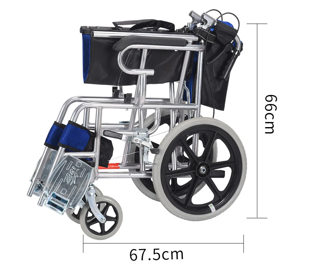 Складной инвалидной коляске светильник Портативный пожилым людям пожилого