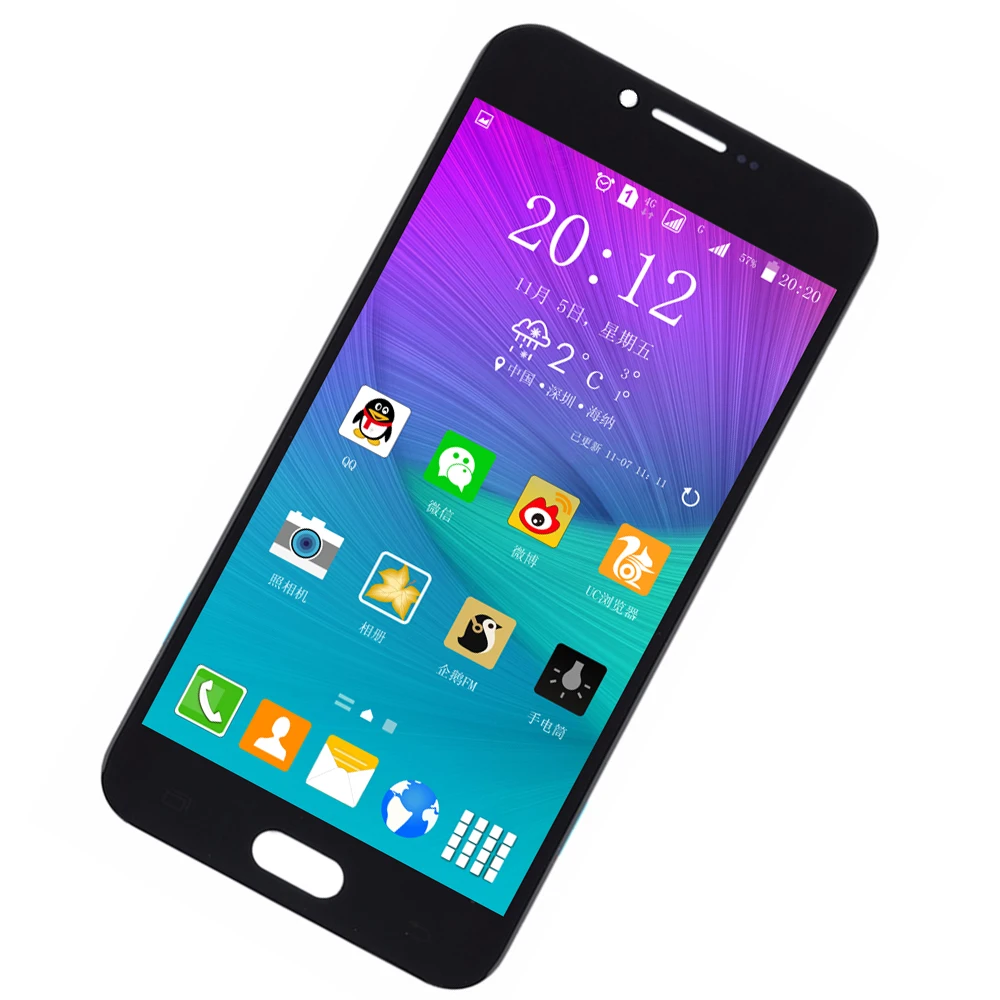 Жк дисплей Super Amoled для Samsung Galaxy A8 жк A8000 A800F A800 сенсорный экран с дигитайзером в