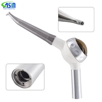 dental equipment air polisher sand blasting tooth cleaner stainless steel nozzle 360 rotation preven air for kavo coupler