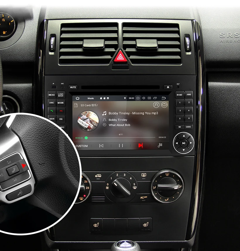 Восьмиядерный автомобильный DVD с сенсорным экраном Автомобильный Радио 2Din Bluetooth