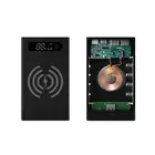 Комбинированный чехол для аккумуляторов 18650 сделай сам, чехол для внешнего аккумулятора с беспроводной зарядкой, портативный протектор внешнего аккумулятора