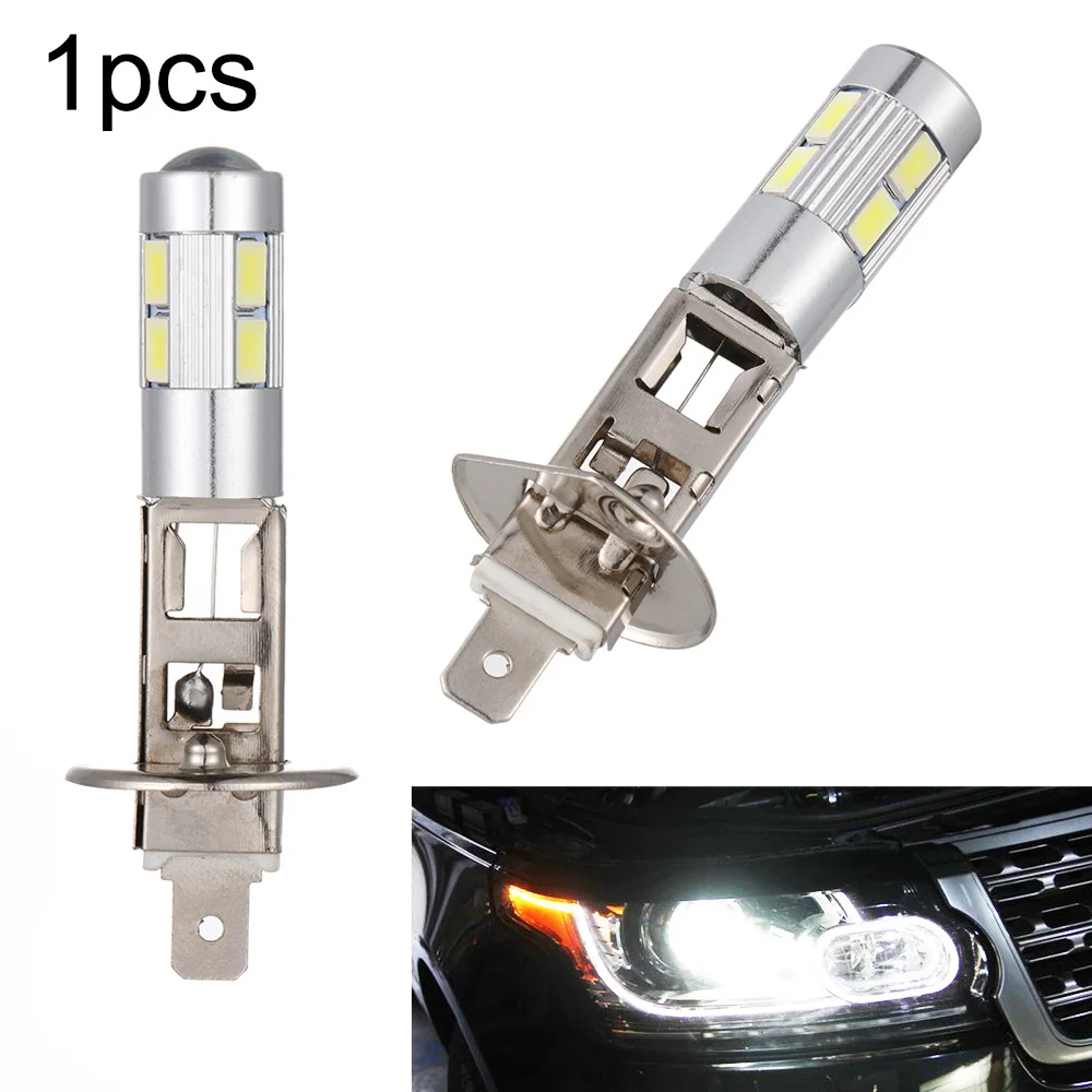 1 шт. 6000K DC 12V 5630 SMD 10 светодиодный H1 автомобильный противотуманный светильник для вождения лампа головной светильник лампа для вождения аксессуары для автомобиля