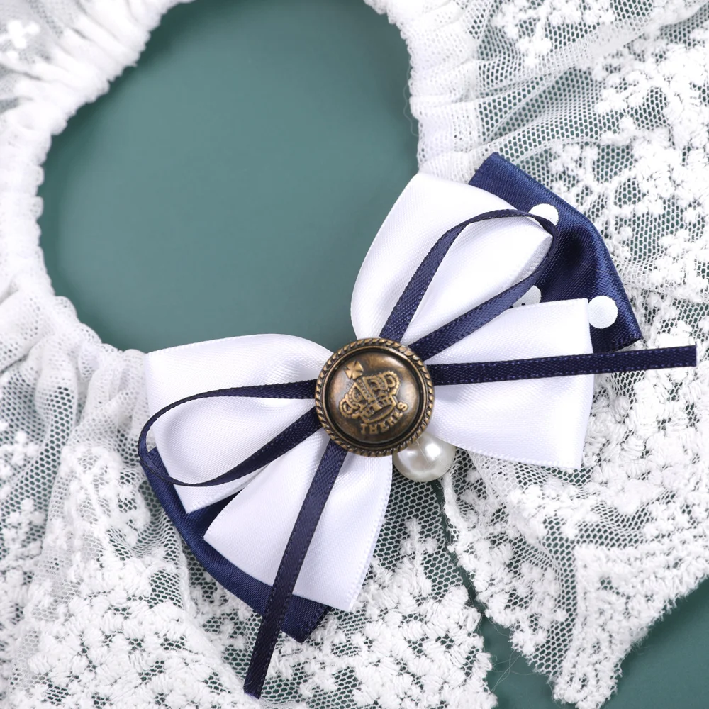 Ручной работы кукольный синий Кошачий шарф вытирания слюней младенцев Полотенца