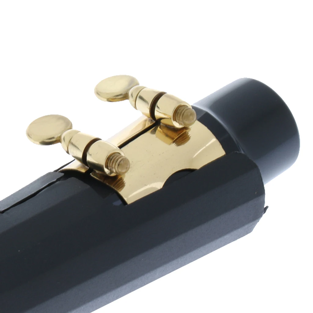 Черный металлический альт Eb Саксофон мундштук с крышкой для Sax Lovers | Спорт и