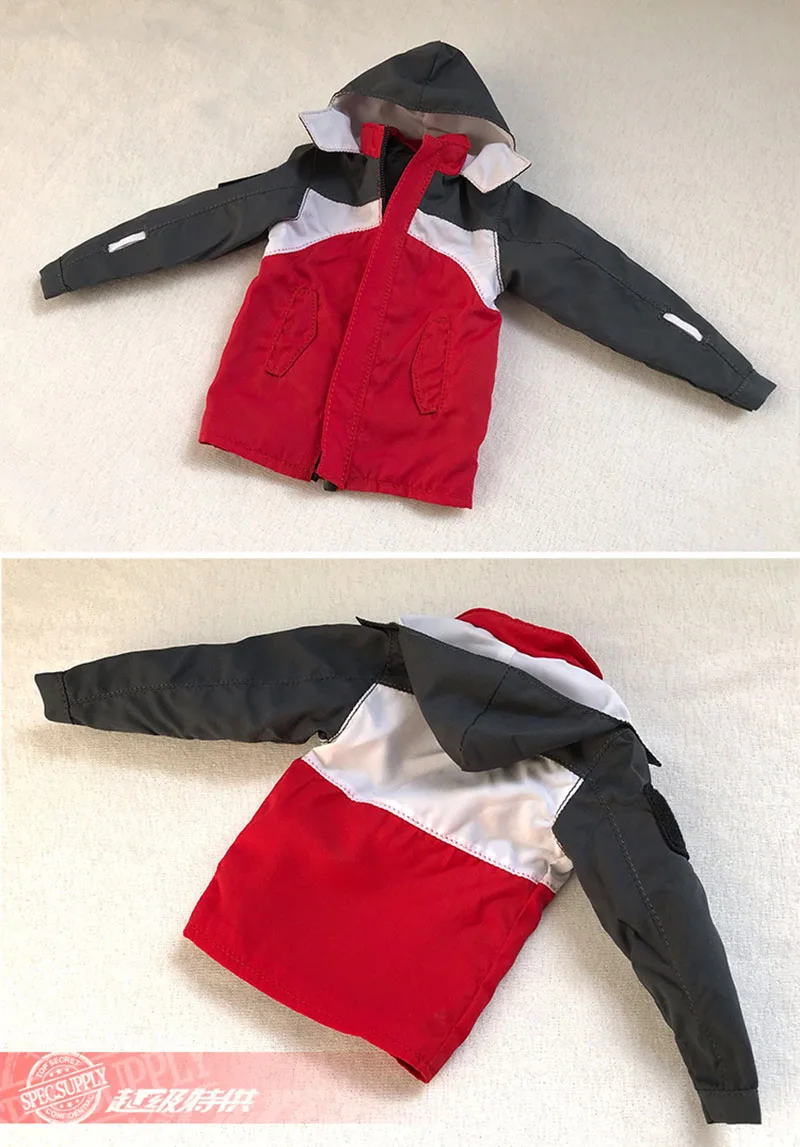 

1/6 Scale Soldier Outdoor Jackets Hoodie Coat Clothes Model Fit 12'' Female/Male Action Figure Body