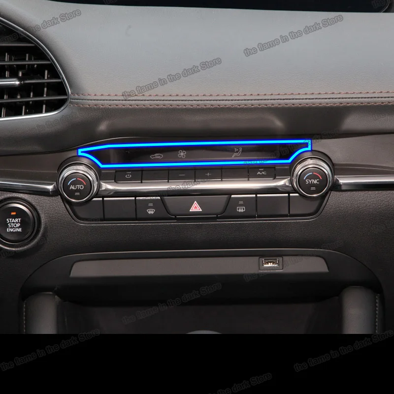 Прозрачная пленка для приборной панели автомобиля экрана навигатора gps