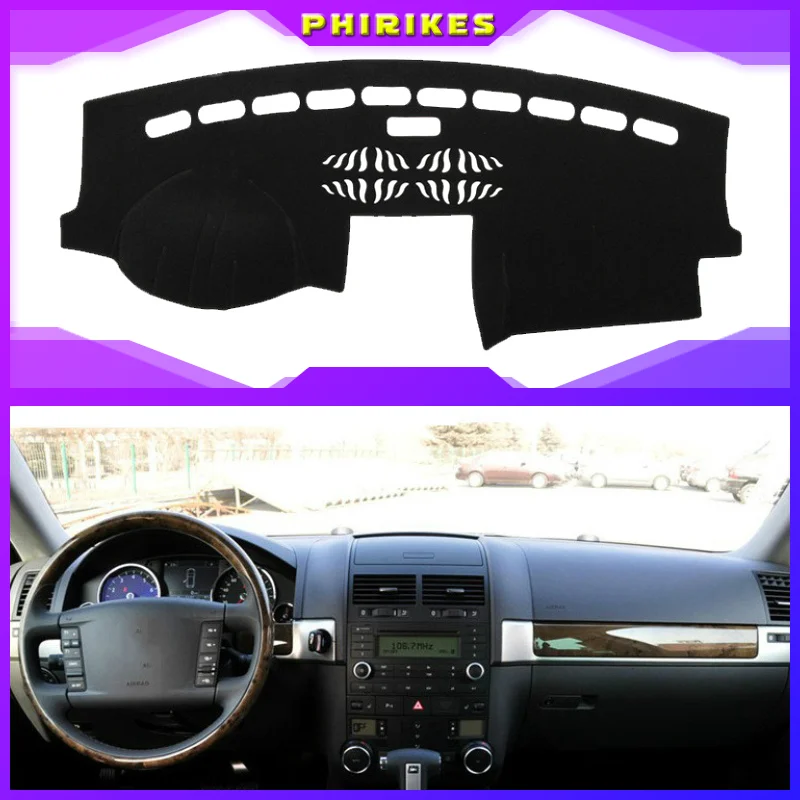 

For Volkswagen VW Touareg 2004 2005 2006-2010 Car Inner Auto Dashboard Cover Dashmat Pad Carpet Sun Shade Dash Board Cover Fit