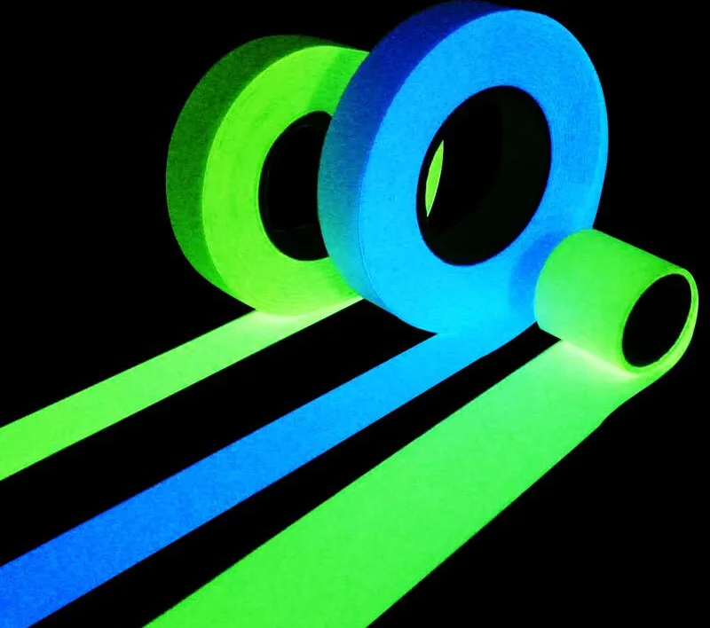 Светится в темноте светящаяся лента ночная флуоресцентная ткань сделай сам