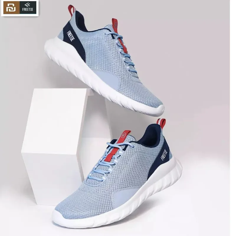 

Youpin FREETIE Man Sports Shoes Lightweight Air Mesh Breathable Refreshing City Running Sneaker for Xiaomi