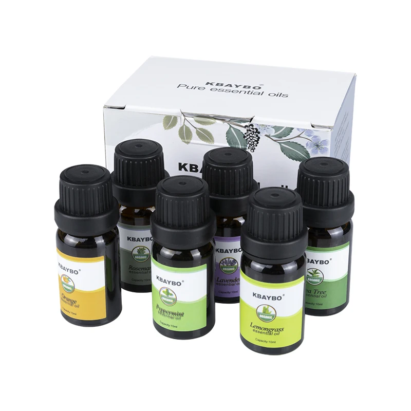 6pcs essential oils DEKAXI 300ml Essential Oil Diffuser Air Humidifier Aromatherapy Electric Aroma Diffuser Mist Maker with Night Light for Home - Цвет: 6pcs essential oils