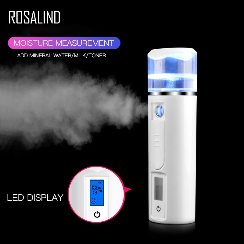 ROSALIND спа пароварка для лица нано распылитель тумана увлажняющий уход за кожей