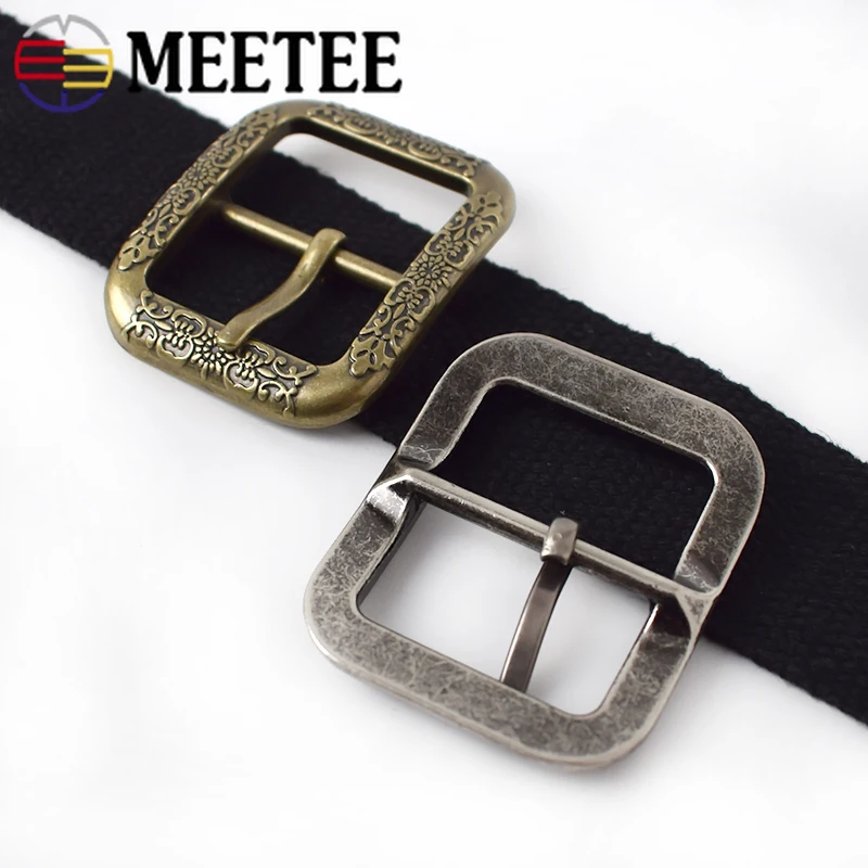Пряжки для ремня из латуни винтажный античный серебряный 35 мм 2/5 шт. | Дом и сад