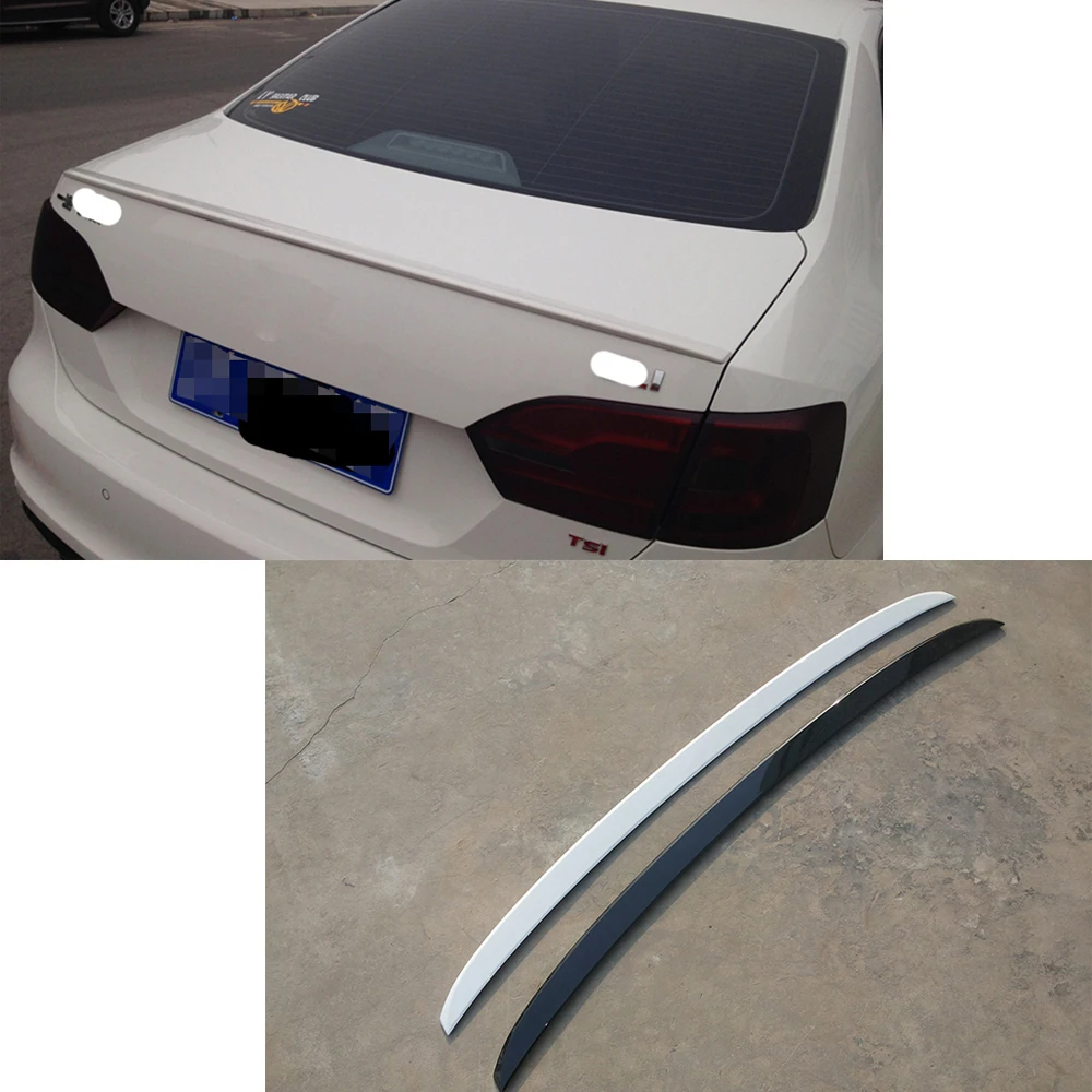 ABS красный окрашенный автомобильный спойлер заднего крыла Спойлер для VW Jetta 2013UP|car