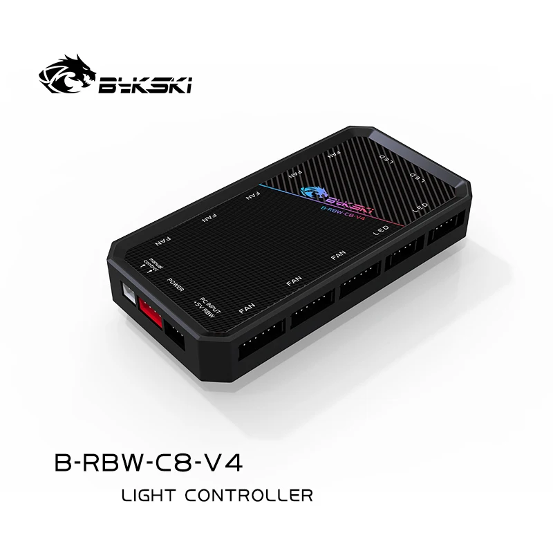 Контроллер синхронизации освещения Bykski B RBW C8 V4 RBW(5 В 3 контакта) для с материнской