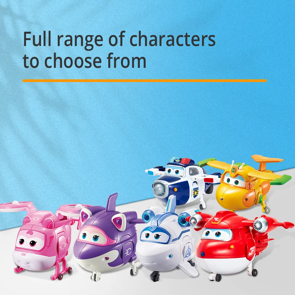 Супер Крылья 5 большой размер трансформирующий масштаб самолет робот экшн