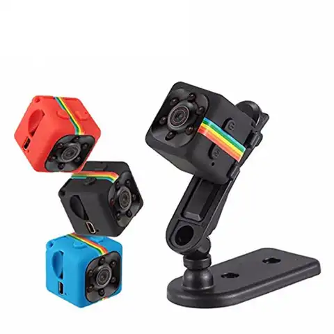 Мини-камера SQ11, маленькая камера 720P с датчиком ночного видения, видеокамера, микро-видеокамера, видеорегистратор DV, видеокамера с датчиком д...