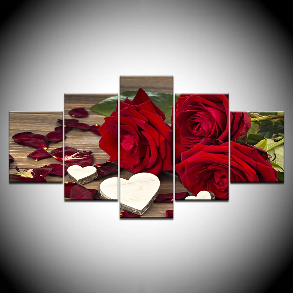 

Art Canvas Print Wall Home Decor Framless Bedroom Study Living room Gift