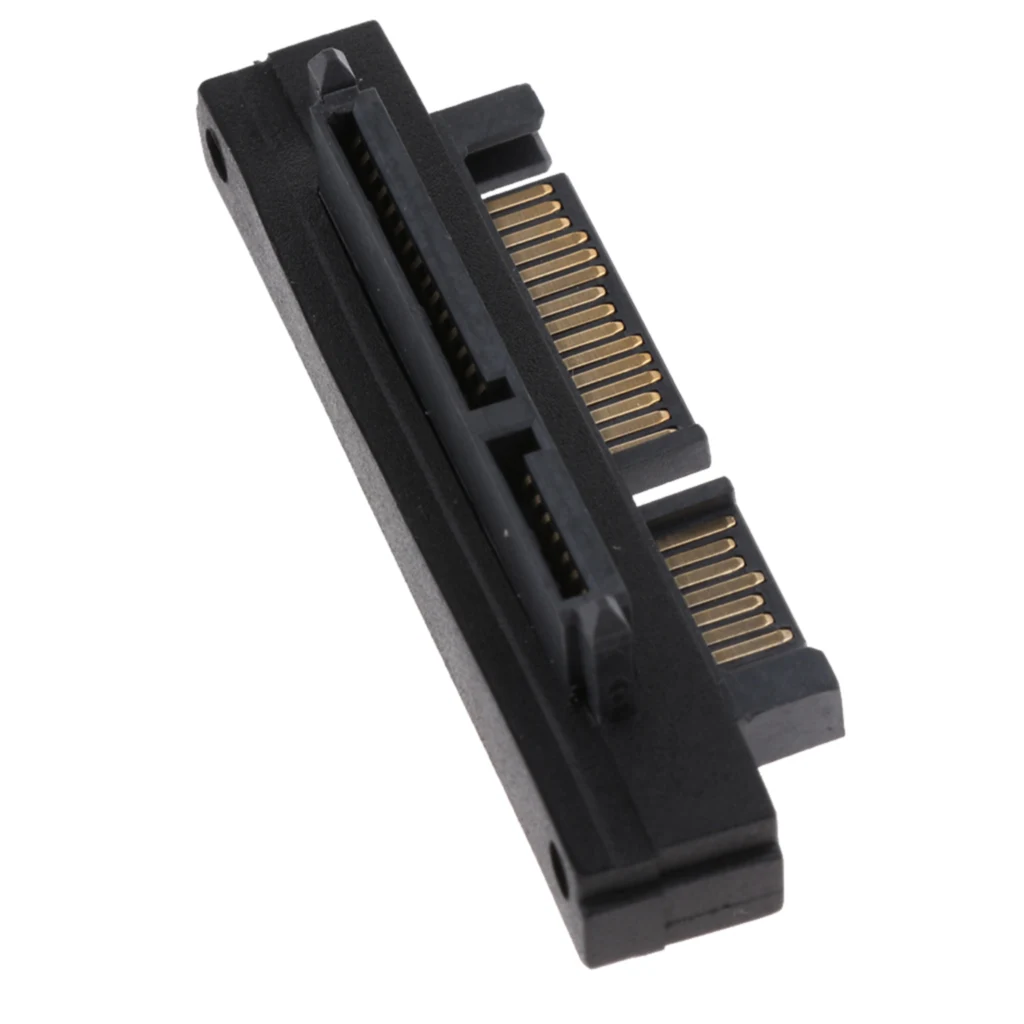 Адаптер SATA 22Pin Male переходник 7 + 15 pin SATA(Male) к SAS(Female) конвертер | Компьютеры и офис