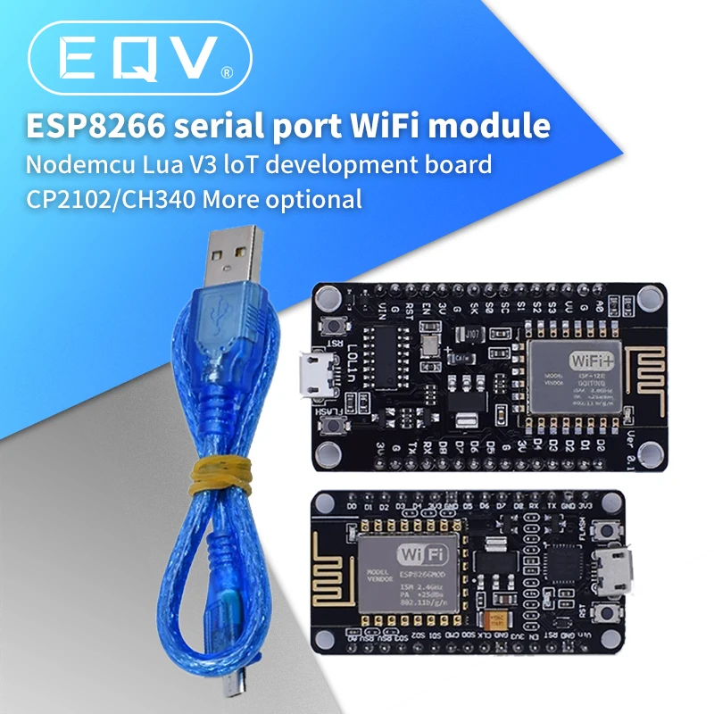 V3 Беспроводной модуль NodeMcu 4 м байт Lua WI FI Интернет вещей основе ESP8266 ESP 12E для Arduino