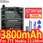 3800 мАч высокой Ёмкость Батарея Li3827T44P6h726040 для ZTE Nubia Z11 мини NX529J мобильный телефон Батарея + бесплатный инструмент