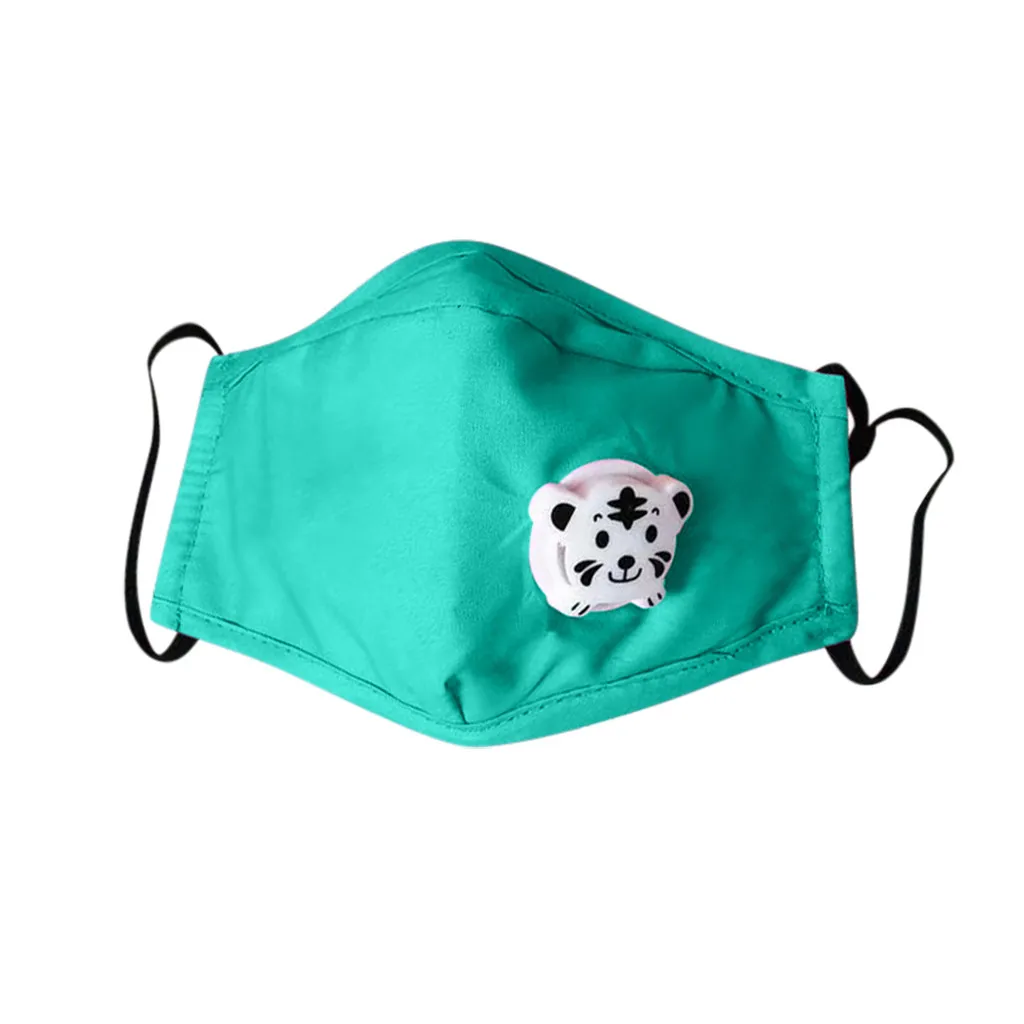 3 шт. Детская Хлопковая моющаяся Регулируемая Маска для защиты от дыхательных