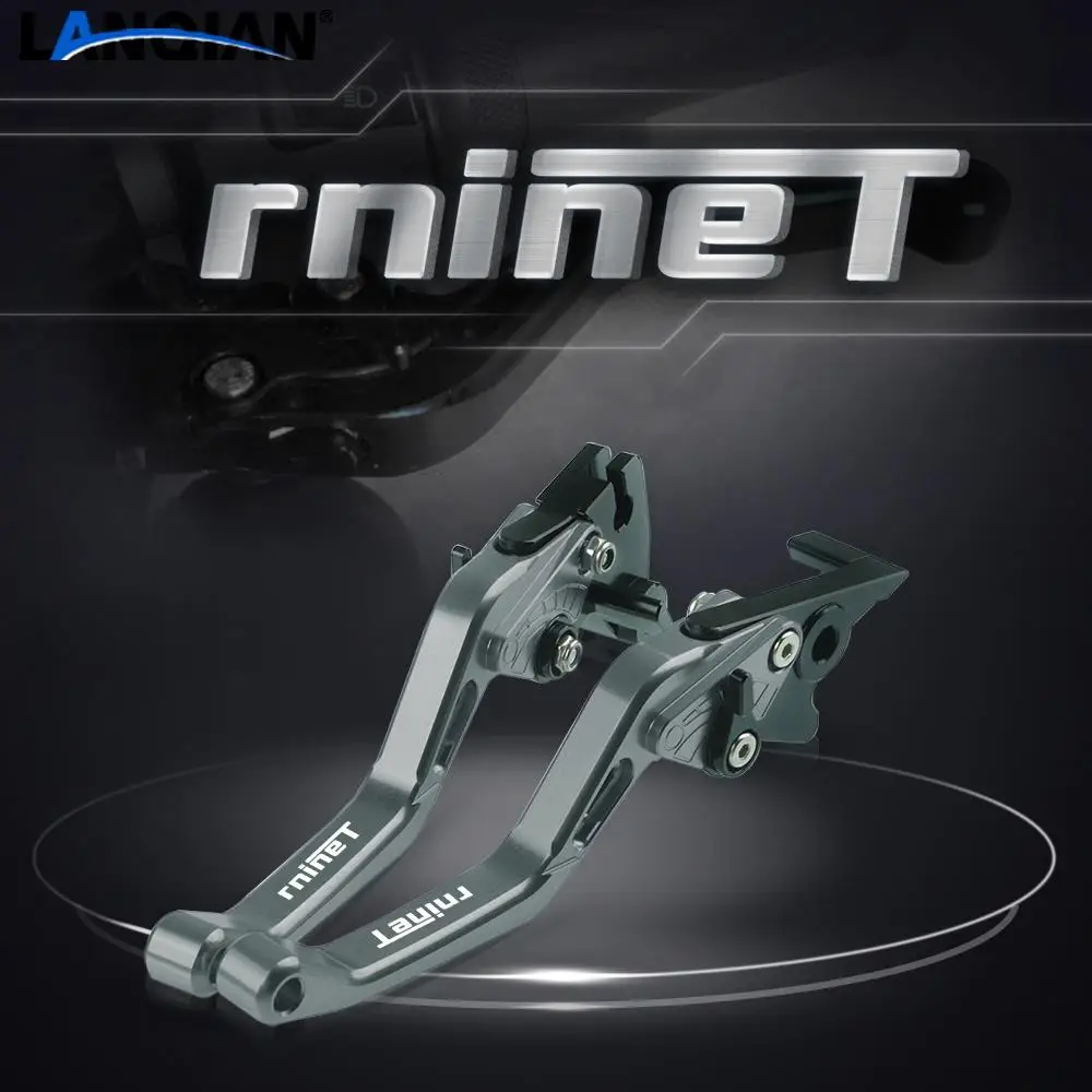 

For BMW Rninet Motorcycle Short Aluminum Adjustable Brake Clutch Levers R Nine T 2014-2018 RNineT Pure 2017-2018 Accessories