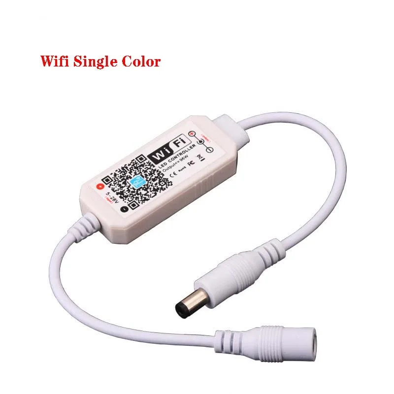 Bluetooth-Совместимый Беспроводной контроллер Wi-Fi RGB/RGBW ИК RF светодиодный для