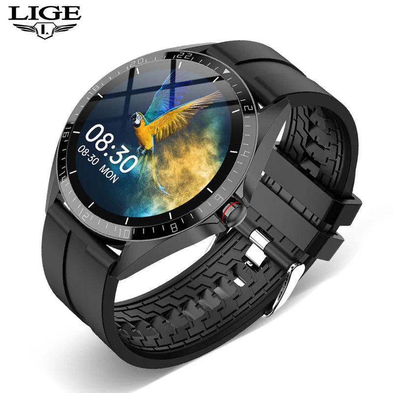 LIGE спортивные Смарт часы для мужчин smartwatch женщин Водонепроницаемый фитнес
