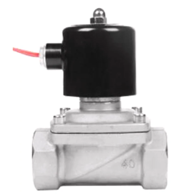 

Stainless Steel Electric Solenoid DN10 2W-160-10 3 Minute Valve Normally Closed Pneumatic for Water Oil Air Gas